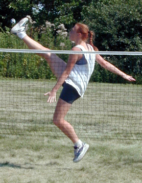 Amy Westberg - Current World Champion - Women's Open Doubles Net