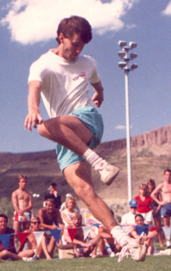 Kenny "the Enforcer" Shults - 45 World Championship titles in both net and freestyle